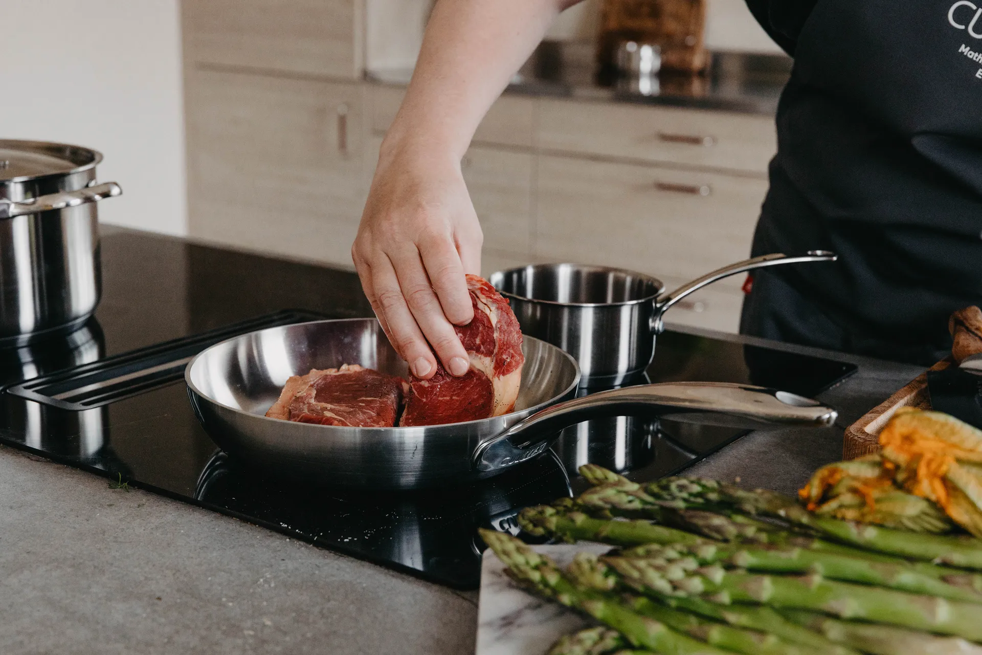 Culimat stekpanna 5-Ply rostffreier Stahl, 28 cm Culimat