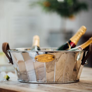 Heritage Champagnerkühler mit Leder Henkel - 30cm - Culinary Concepts