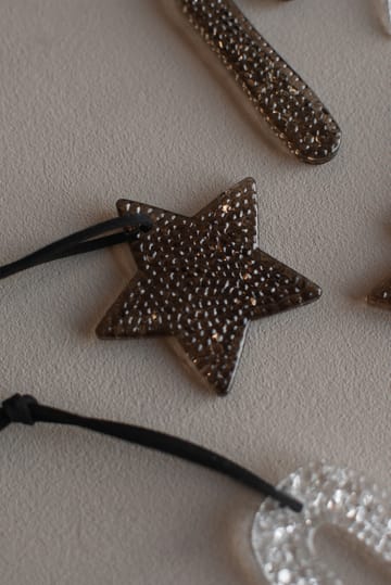 Airy hanging star Dekorationsanhänger - Brown - DBKD