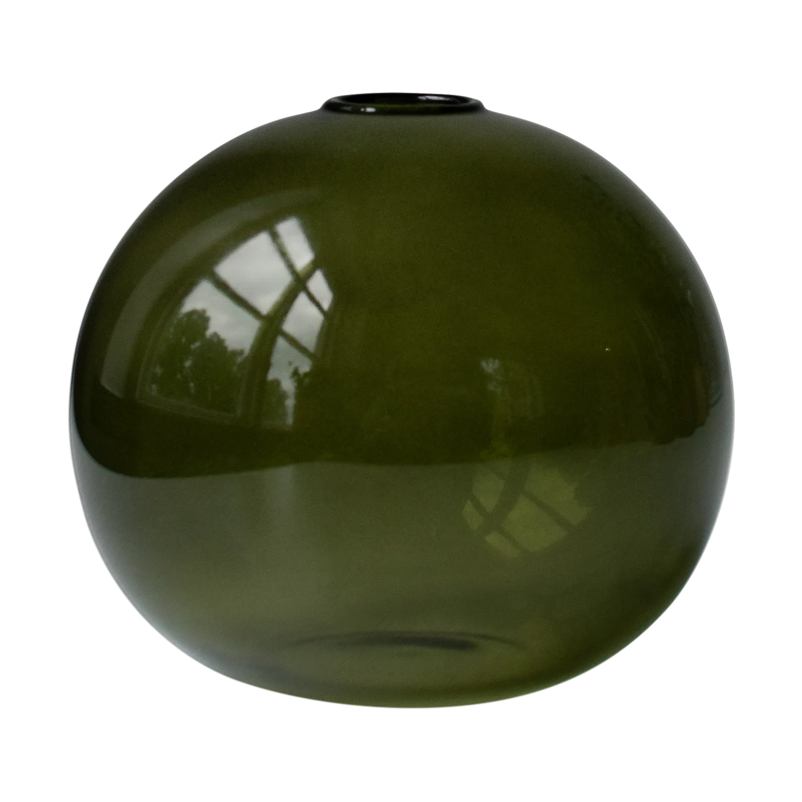 Ball Vase Ø10 cm, Green DBKD