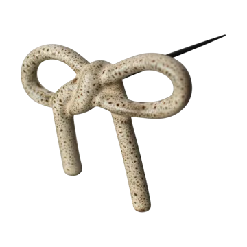 Bow Blumendekoration - Beige - DBKD