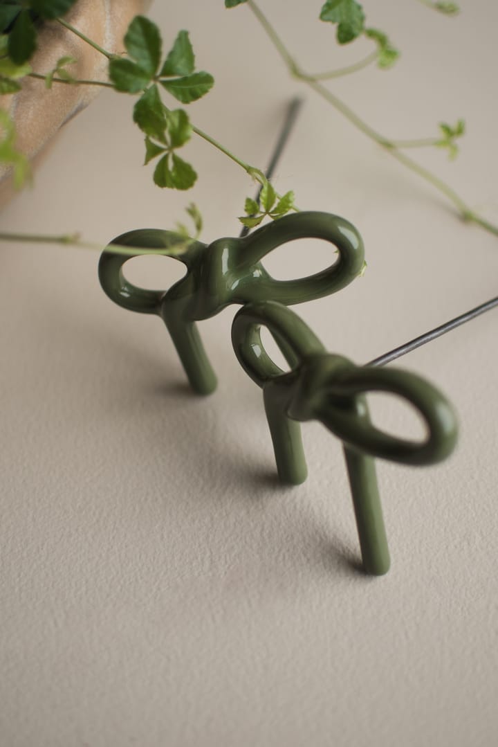 Bow Blumendekoration, Shiny green DBKD