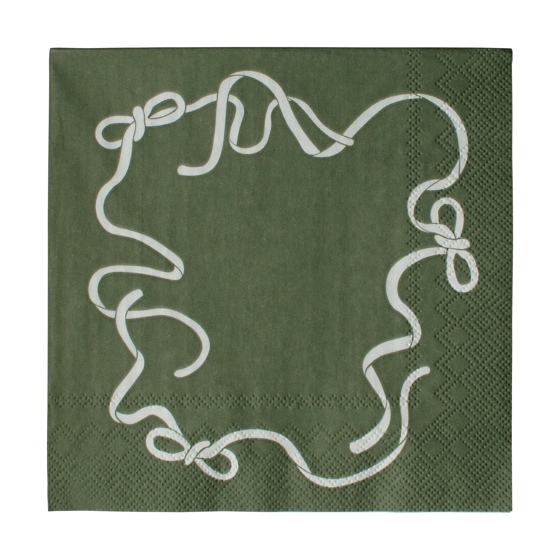 Bow Papierserviette 33x33 cm 20er Pack, Green DBKD