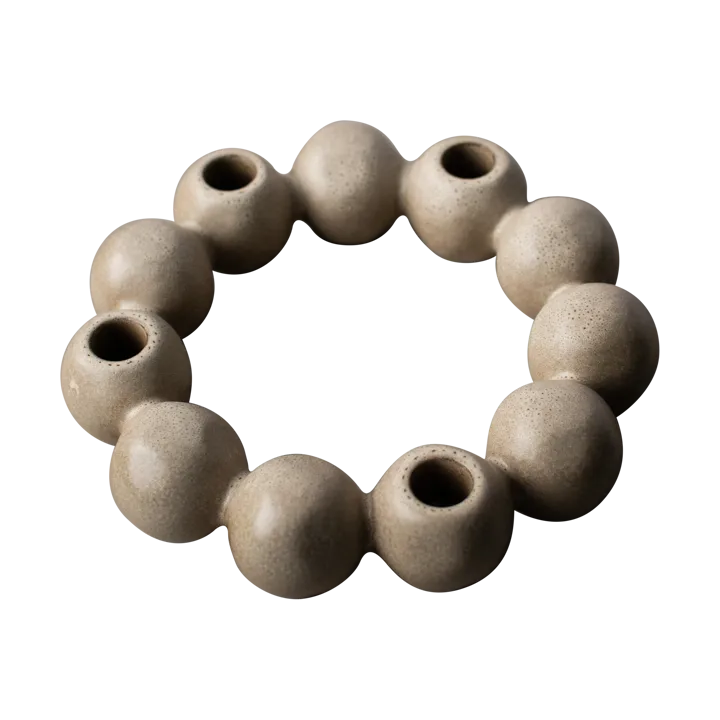 Bright Kerzenhalter Ø27 cm - Beige - DBKD