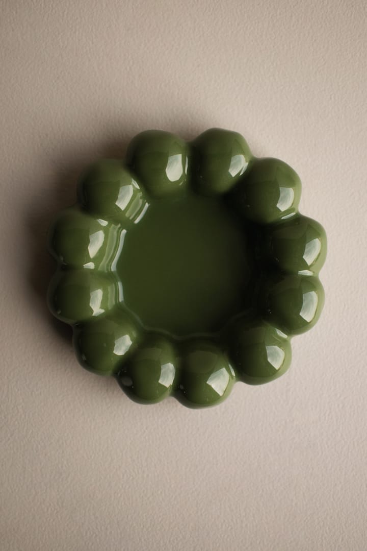 Bright Kerzenteller Ø17 cm, Shiny green DBKD