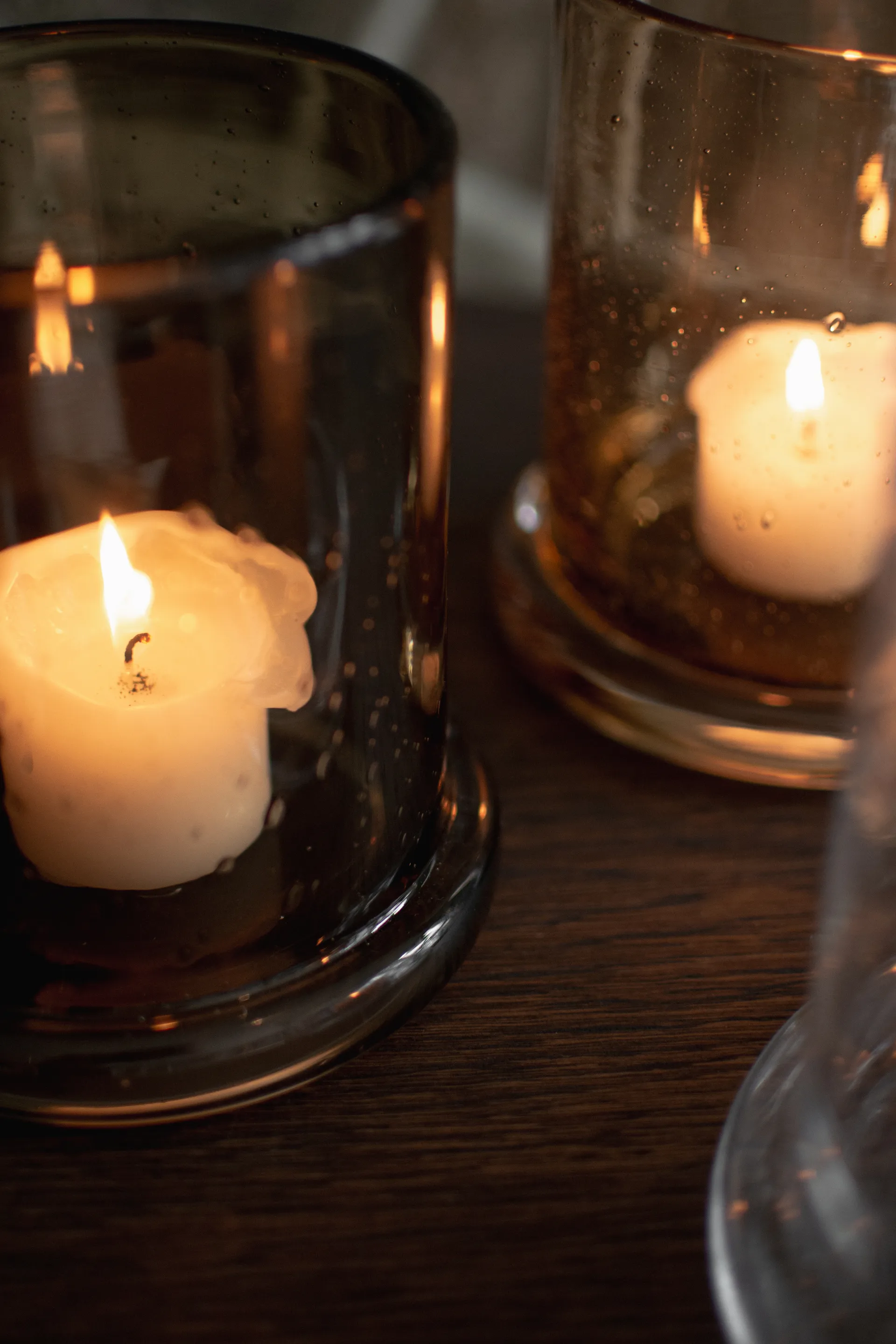 Bubble Windlicht Ø20 cm, Brown DBKD