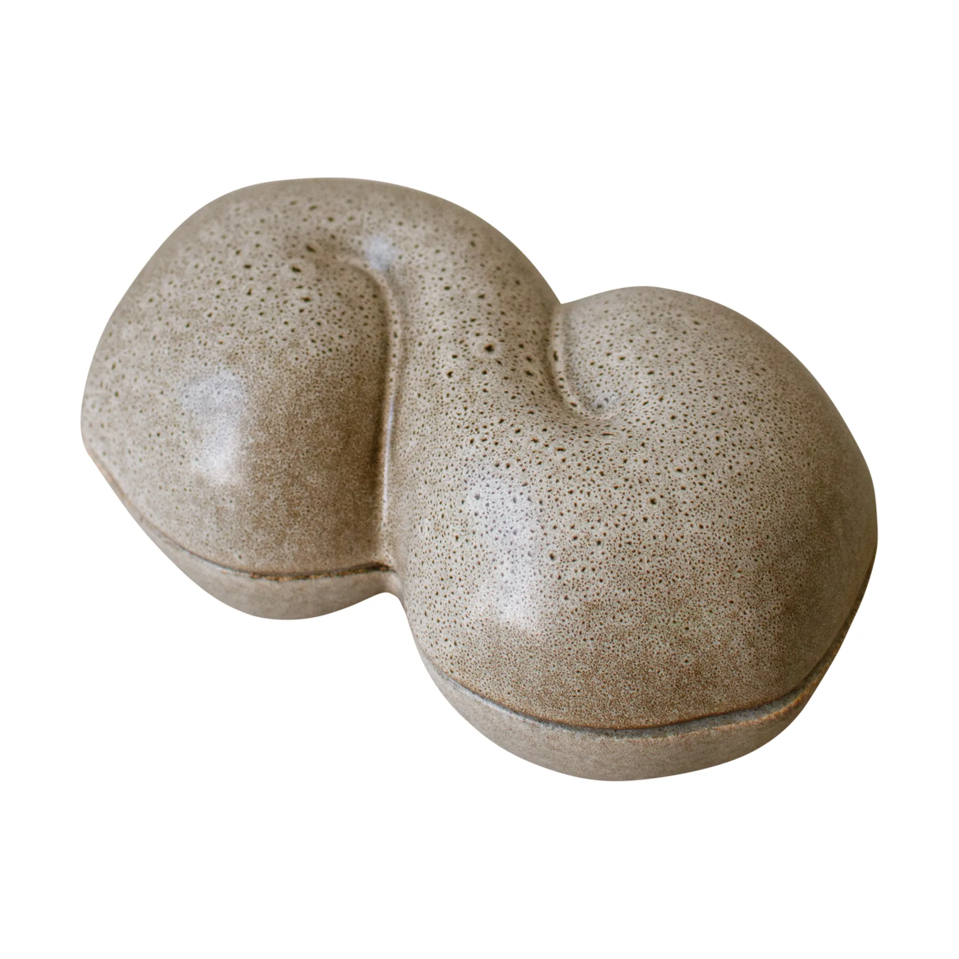 Bun Schale mit Deckel 11x18cm, Beige DBKD