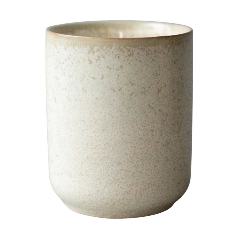 Burn Duftkerze 60 h, Shiny creme DBKD