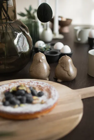 Chubby chicken Osterdekoration 2-teilig - Beige - DBKD