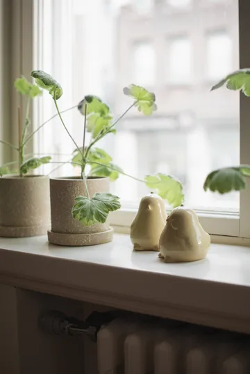 Chubby chicken Osterdekoration 2-teilig - Shiny yellow - DBKD