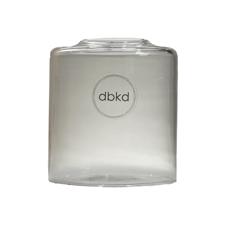 Clean Glasvase smoke - klein - DBKD