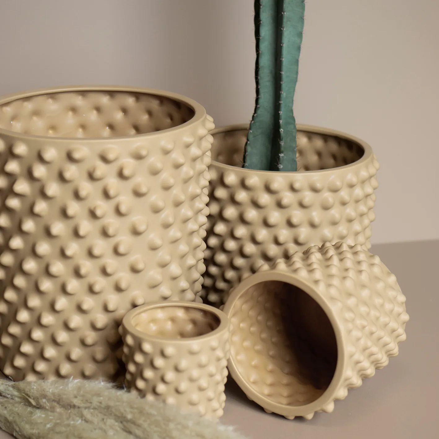 Cloudy Blumentopf ocra, Small Ø21cm DBKD