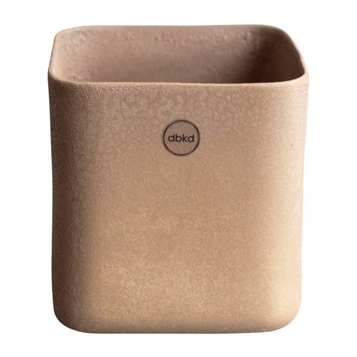 Cube Blumentopf small Ø13cm - Sand - DBKD