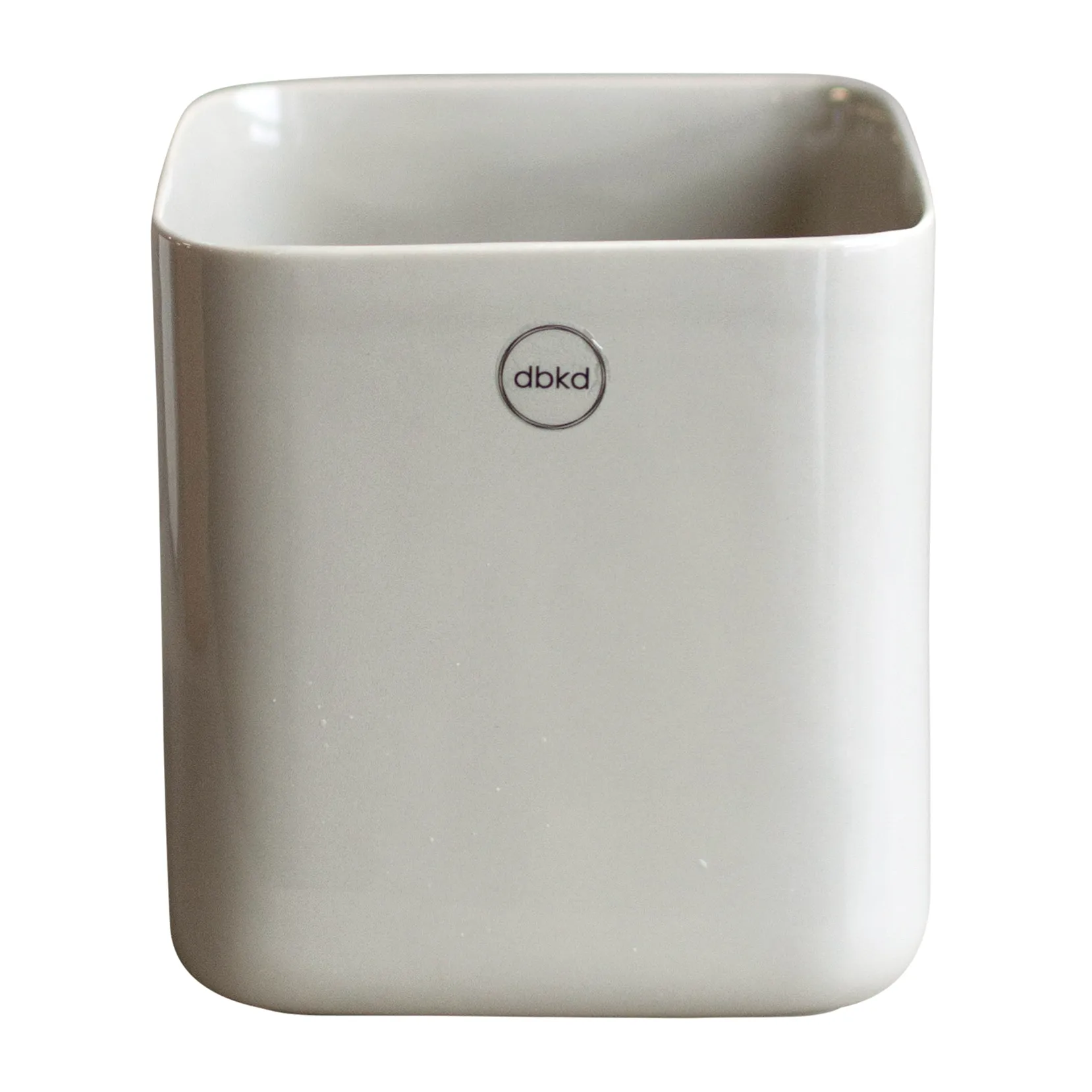 Cube Blumentopf small Ø13cm, Shiny mole DBKD