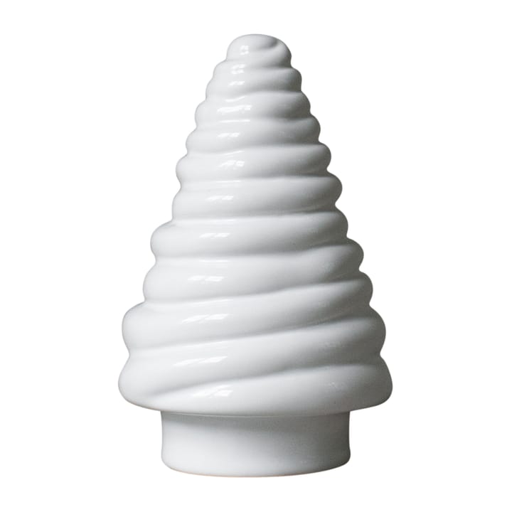 Curl tree Dekobaum 13cm - Shiny white - DBKD
