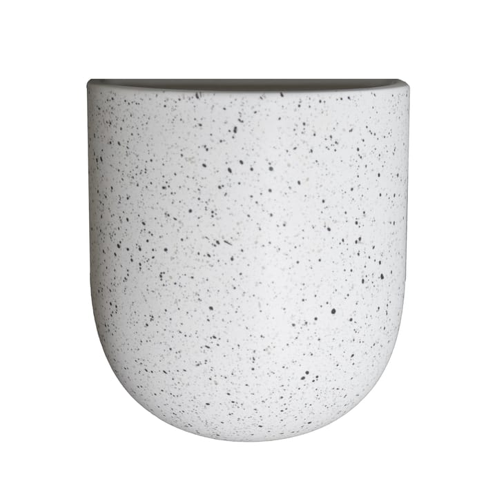 Cut Wand-Blumentopf white dot, Large DBKD