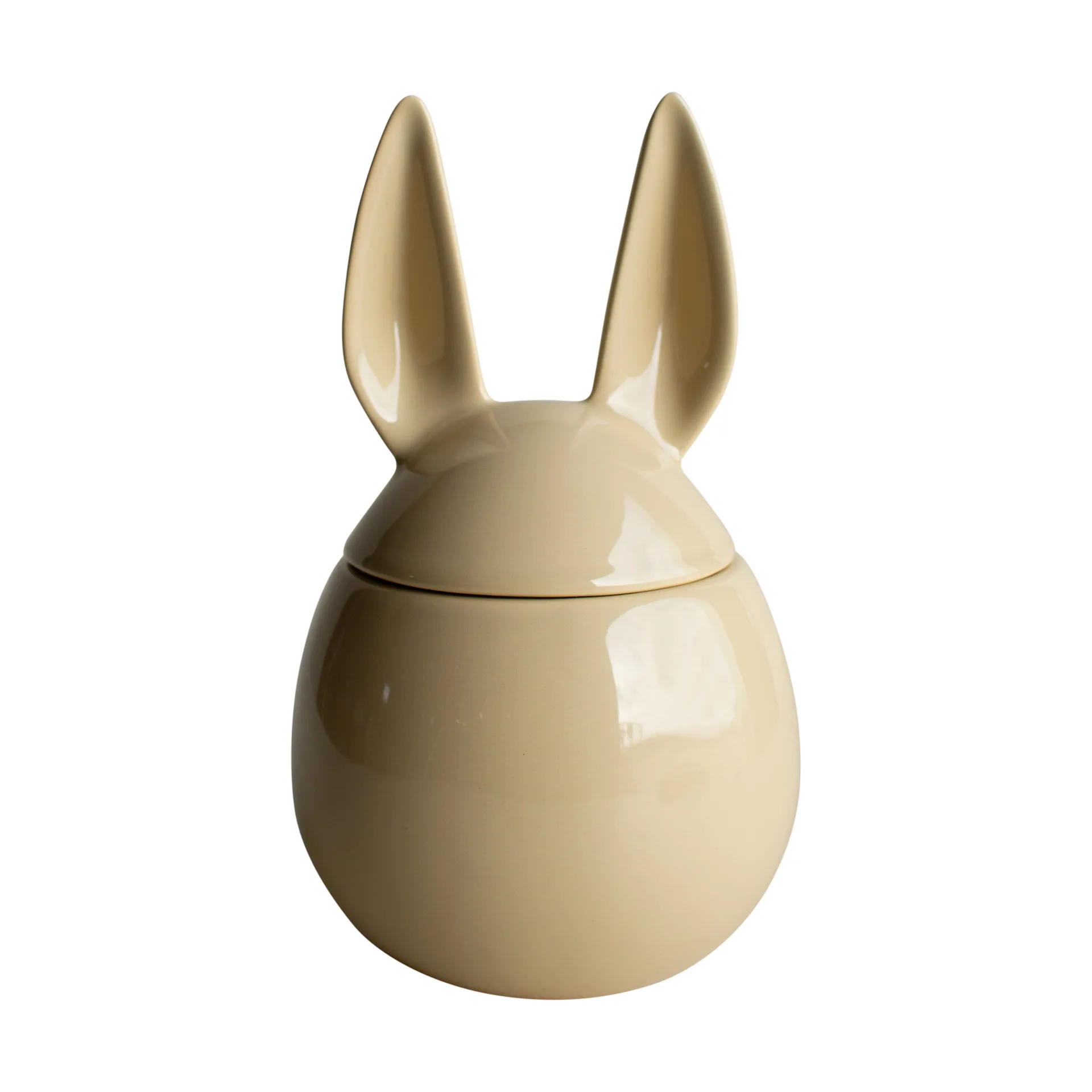 DBKD Eating rabbit Schale groß, Shiny yellow DBKD