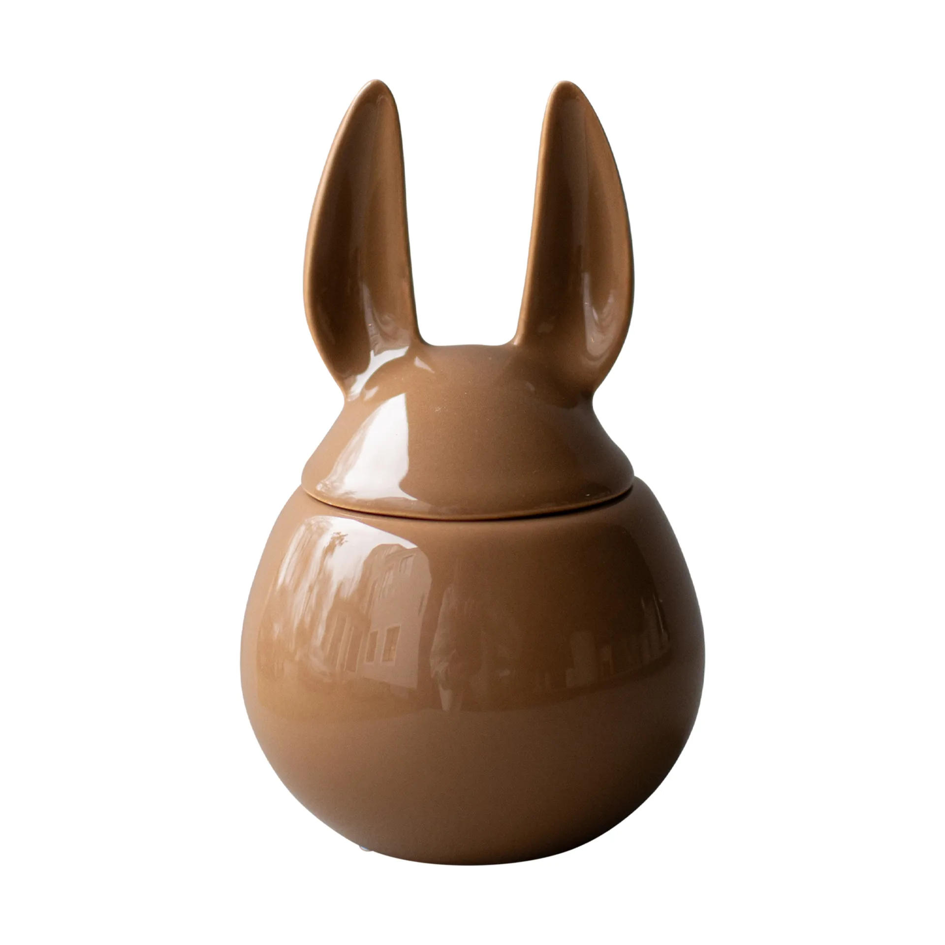 DBKD Eating rabbit Schale klein, Shiny nougat DBKD
