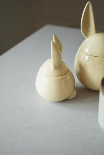 DBKD Eating rabbit Schale klein - Shiny yellow - DBKD