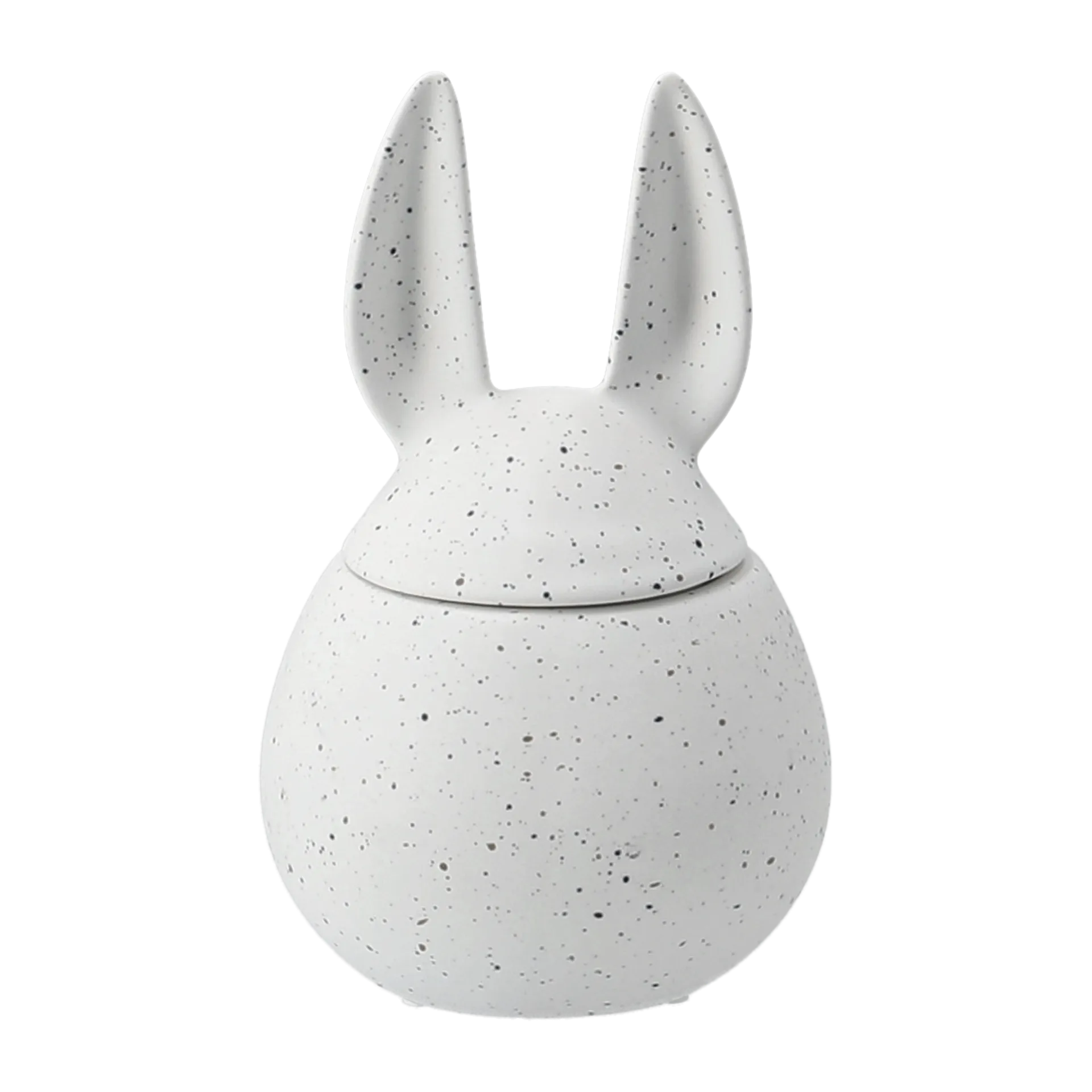 DBKD Eating rabbit Schale klein, White dot DBKD