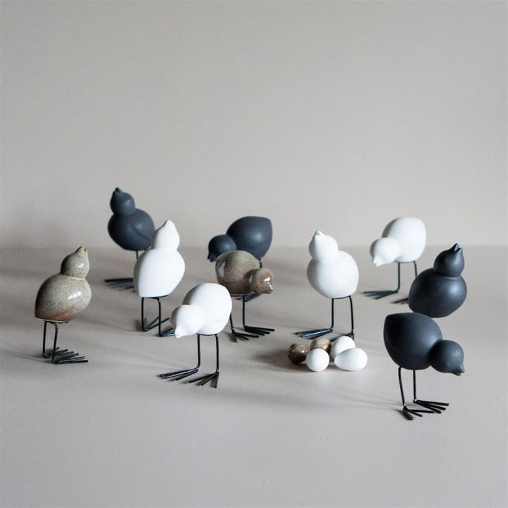 DBKD Swedish Birds Osterdekoration 2er Pack - White - DBKD