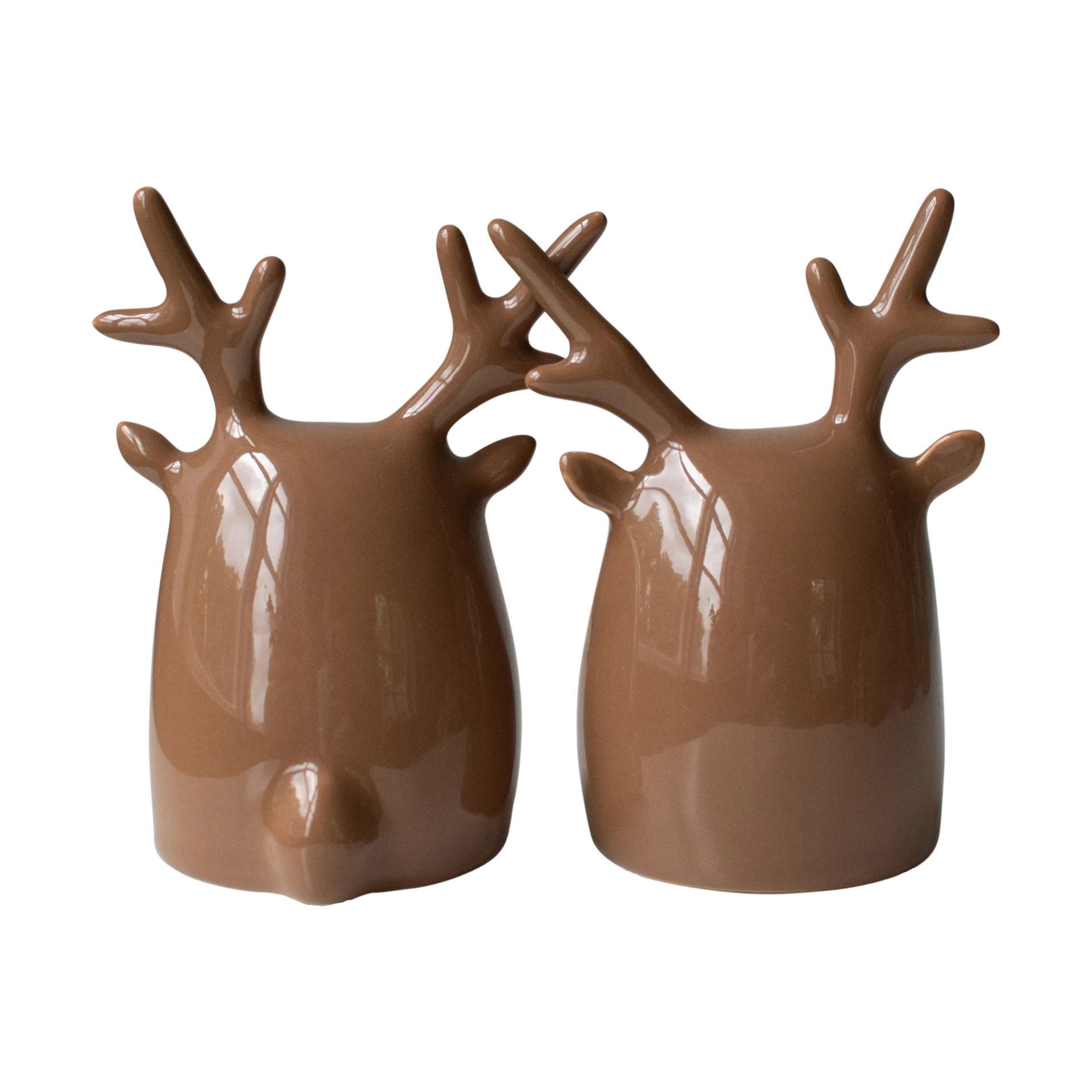 Deer twins 2-teilig, Shiny nougat DBKD