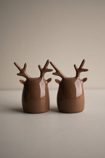 Deer twins 2-teilig - Shiny nougat - DBKD