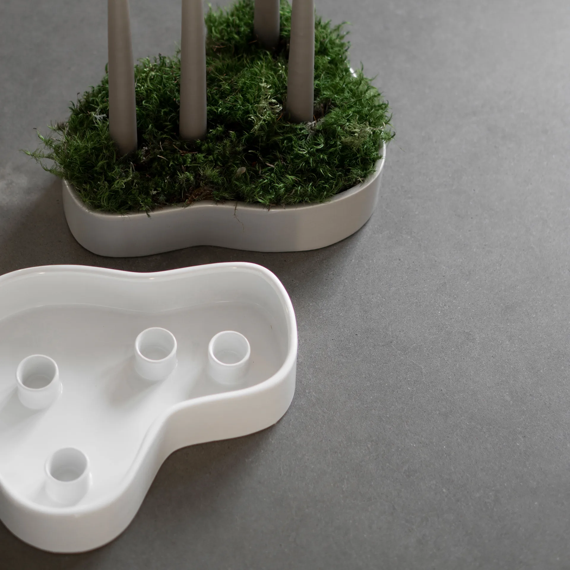 Fill me up Adventskerzenhalter, Shiny white DBKD