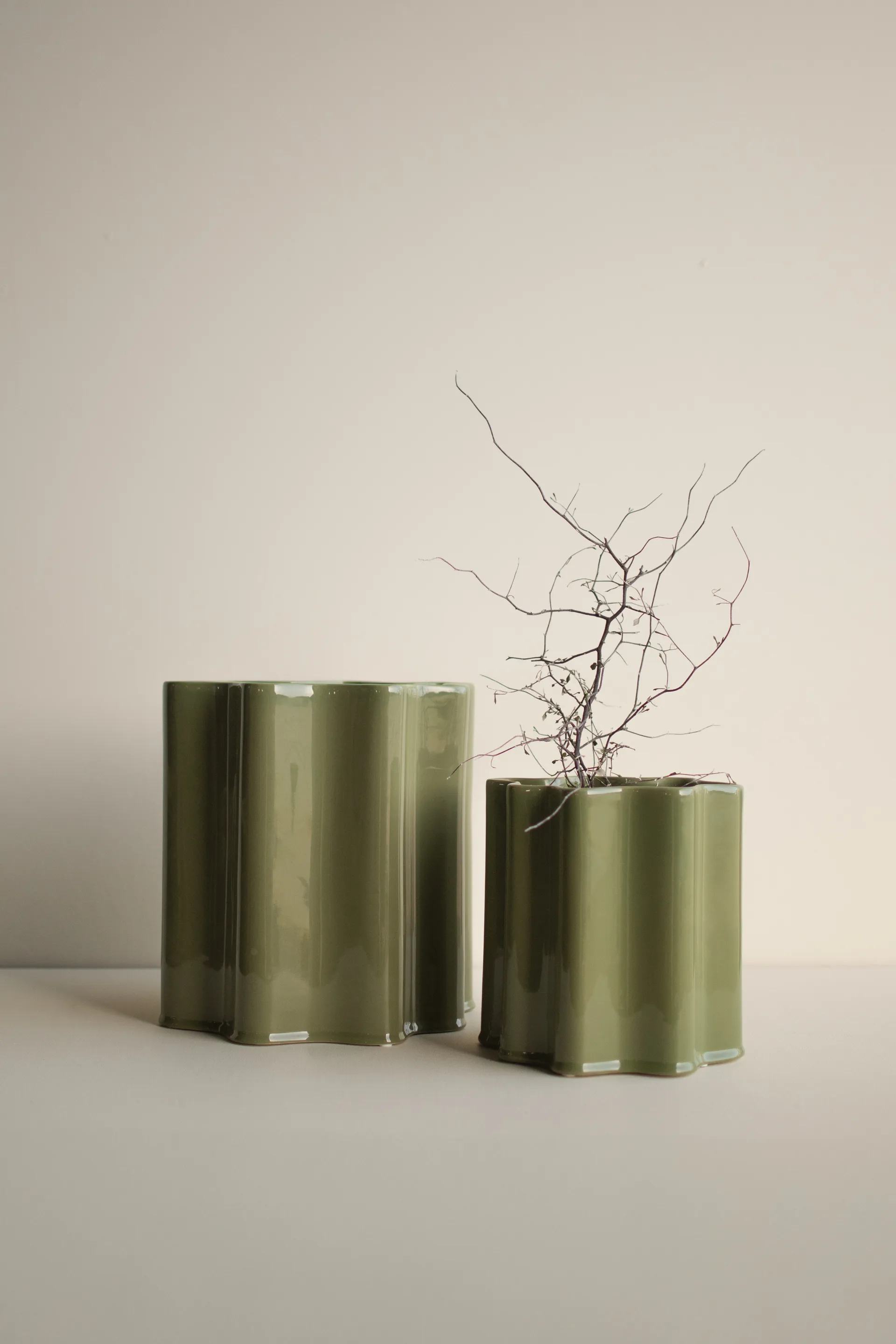 Filter Blumentopf, Shiny green, Ø25 cm DBKD