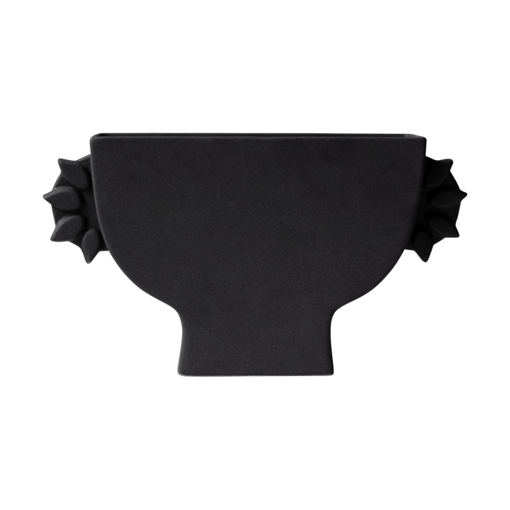 Flache Vase 16 cm - Black - DBKD