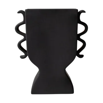Flache Vase 25 cm - Black - DBKD