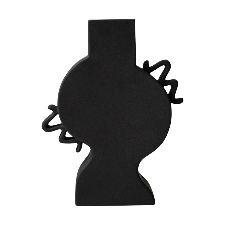 Flache Vase 33 cm - Black - DBKD
