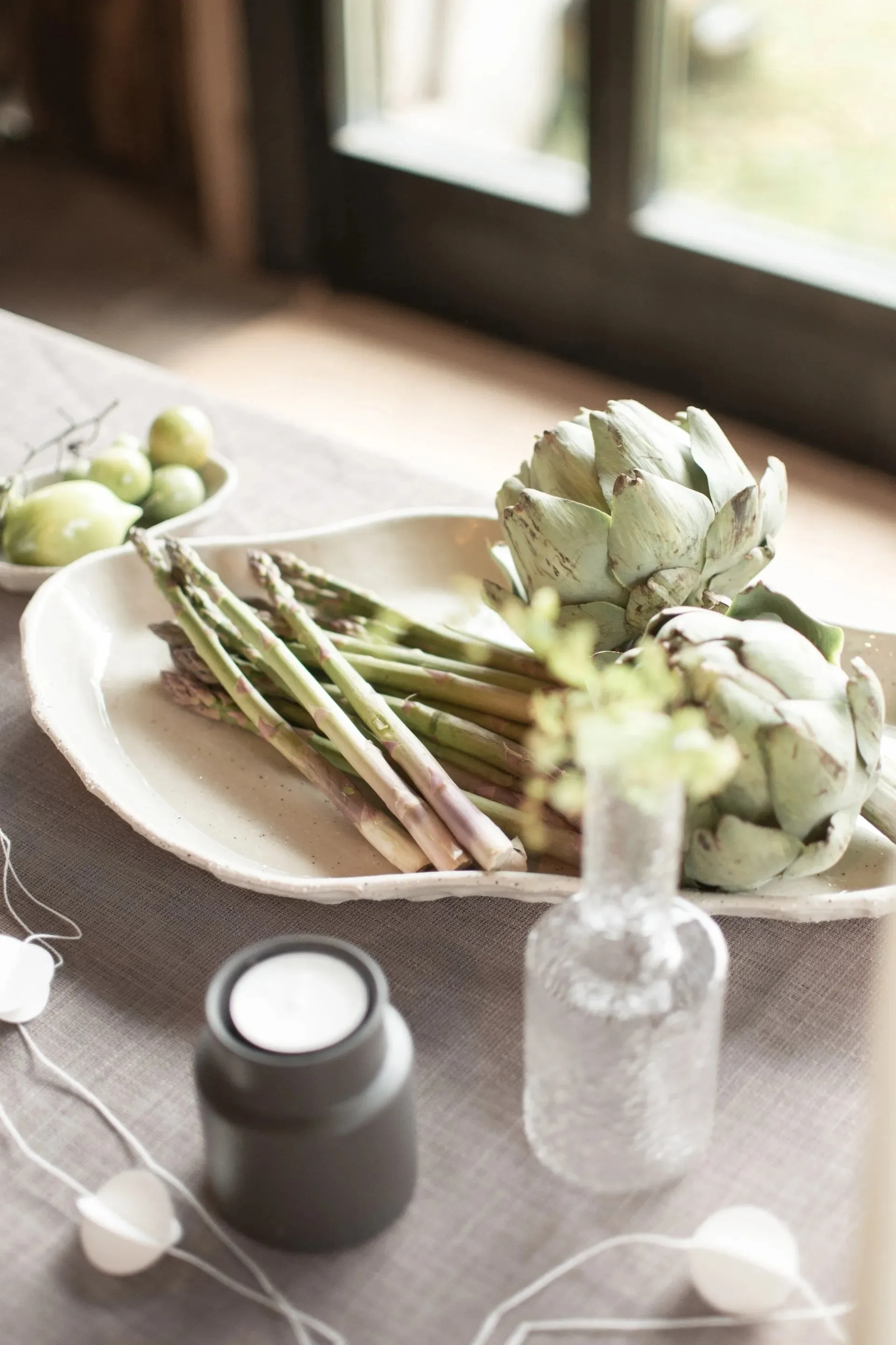 Flow Teller large 25 x 40cm, Sand DBKD