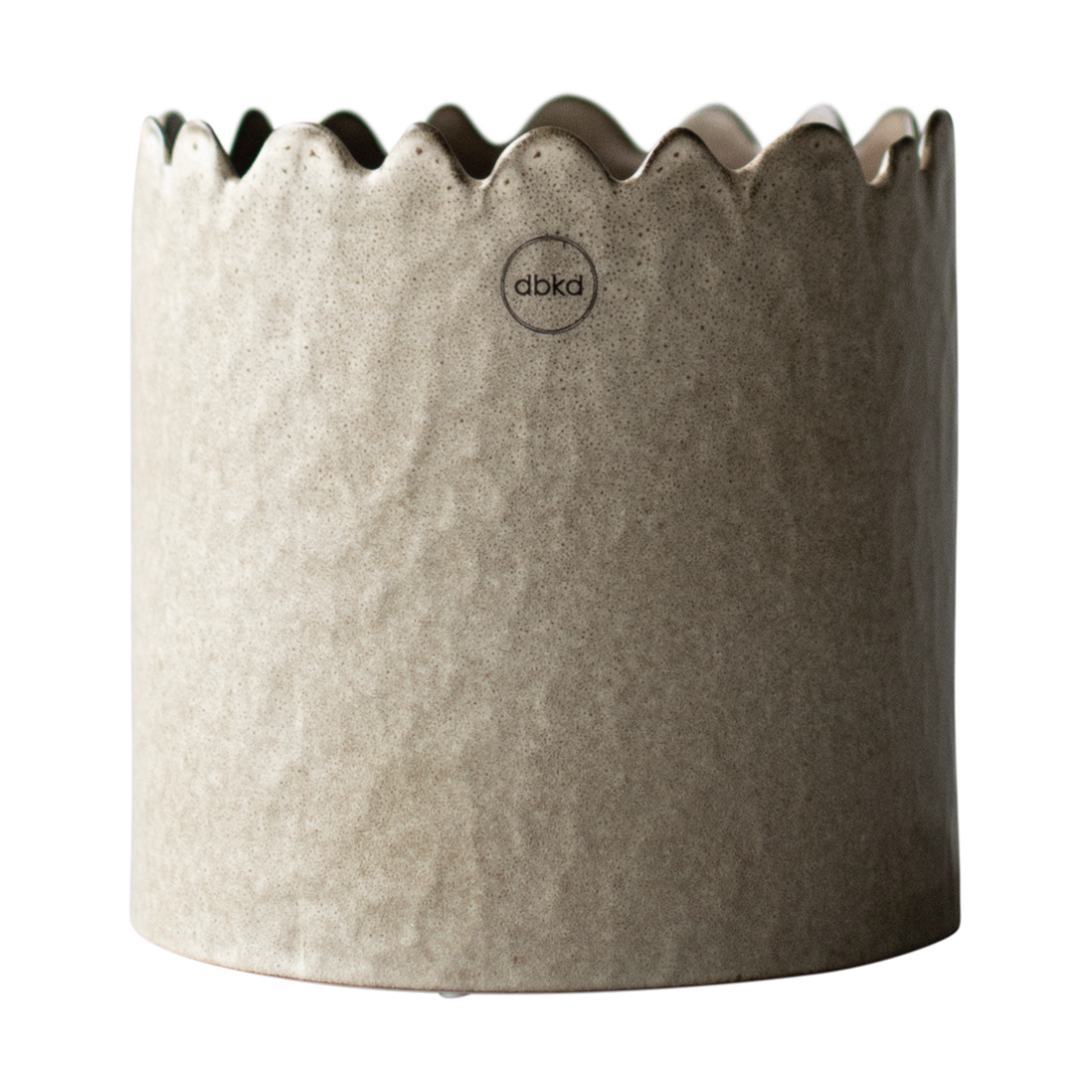 DBKD Flowery Topf Ø16 cm Beige