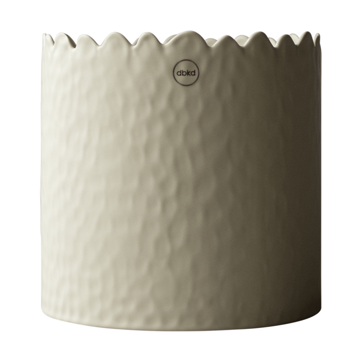 DBKD Flowery Topf Ø20 cm Creme