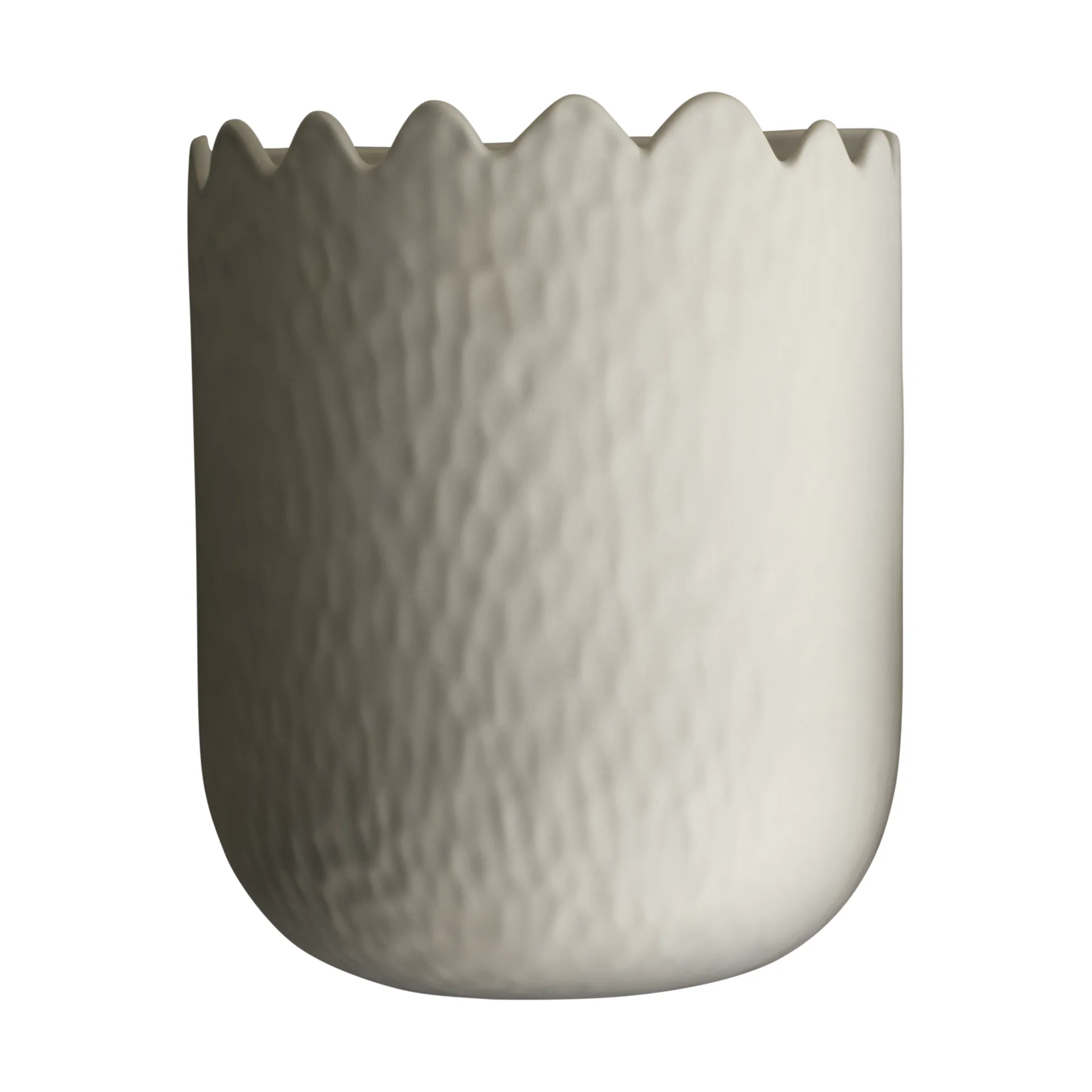 Flowery Wandtopf 24 cm, Creme DBKD