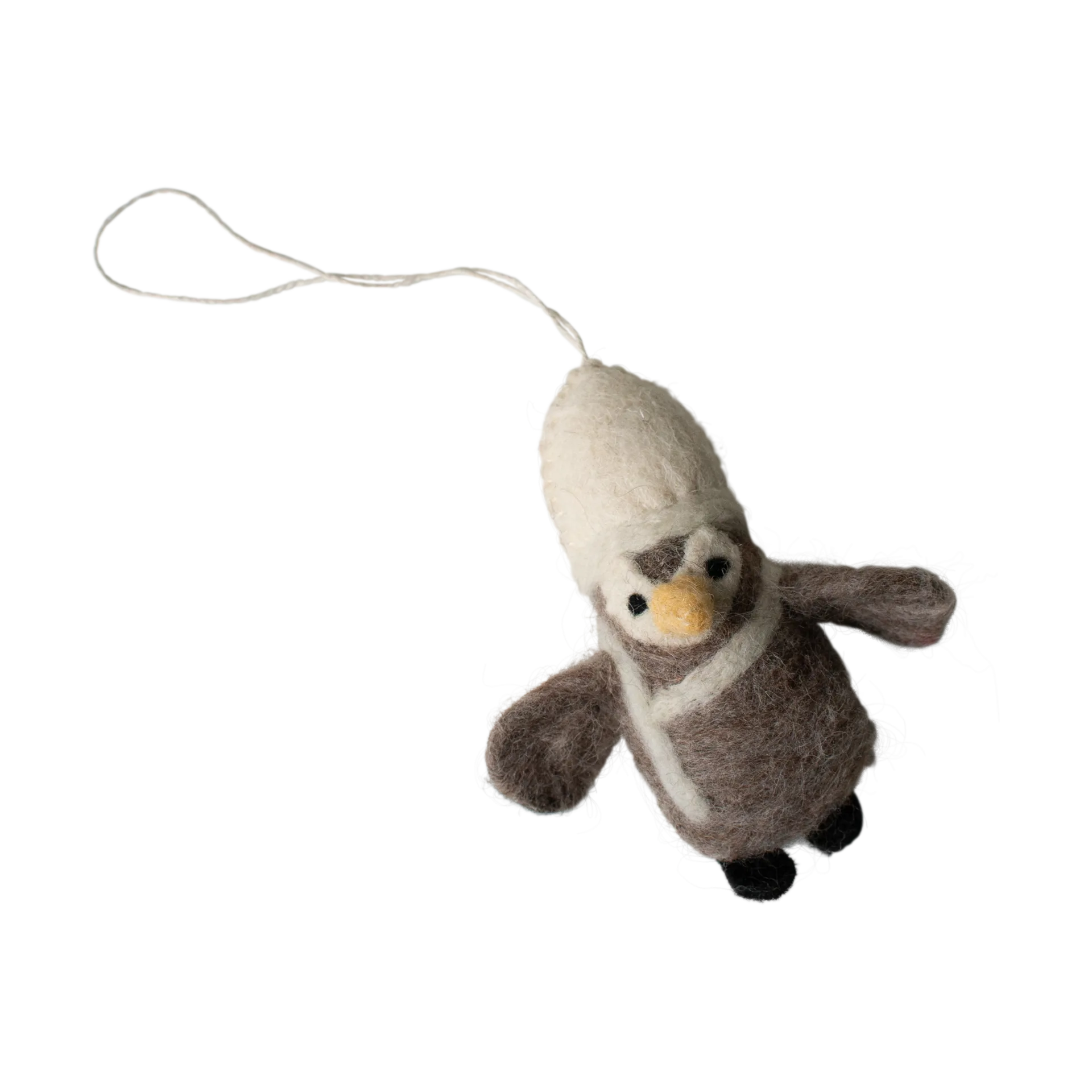Hanging pinguin Dekorationsanhänger, Beige-white DBKD