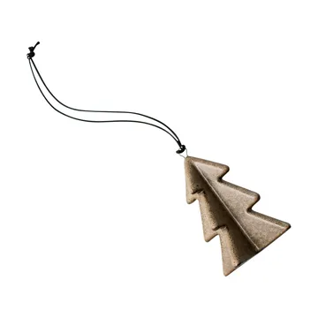Hanging winter tree 7 cm - Beige - DBKD
