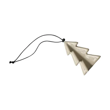 Hanging winter tree 7 cm - Vanilla - DBKD