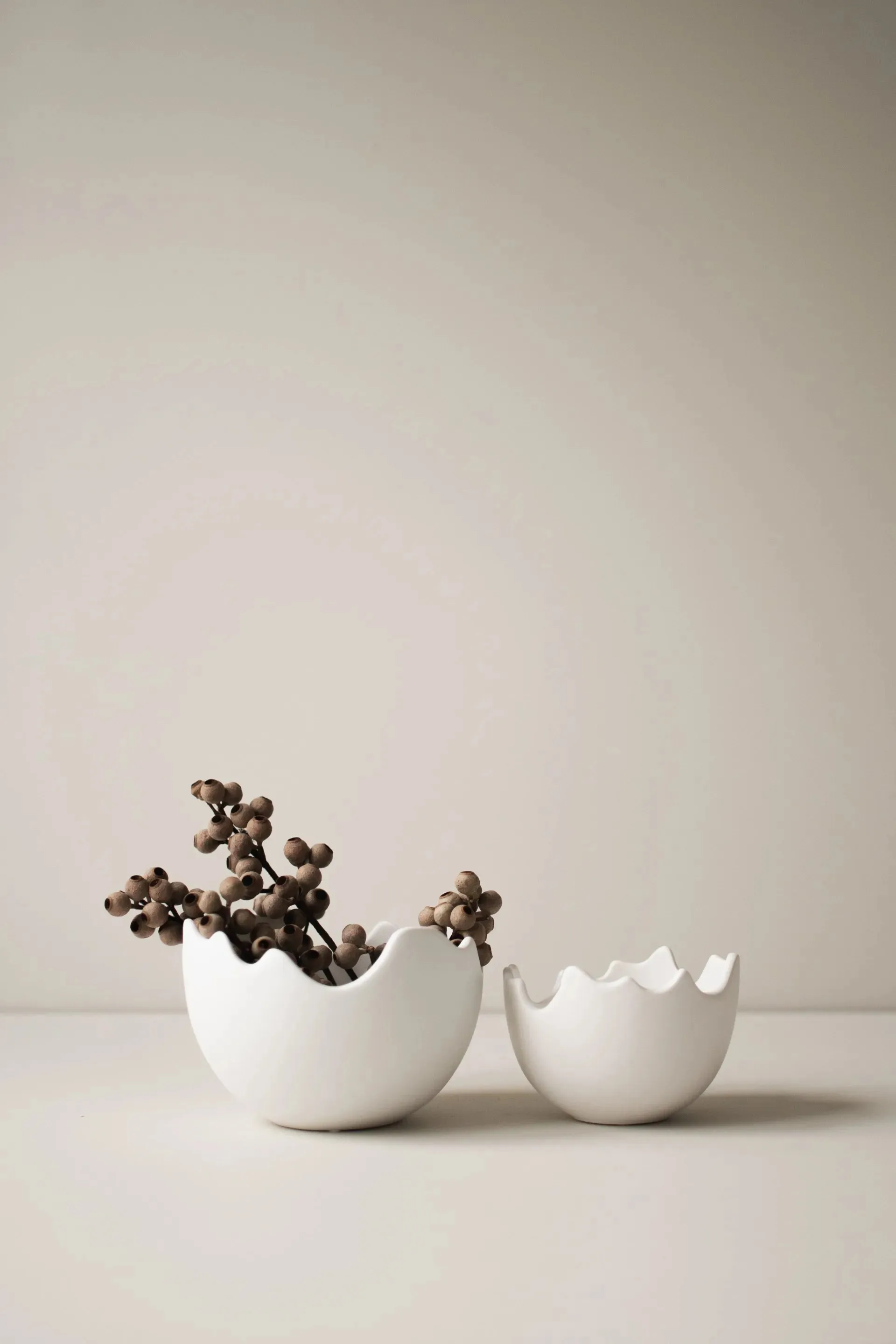 Happy Easter Schale Eierschale small, White DBKD