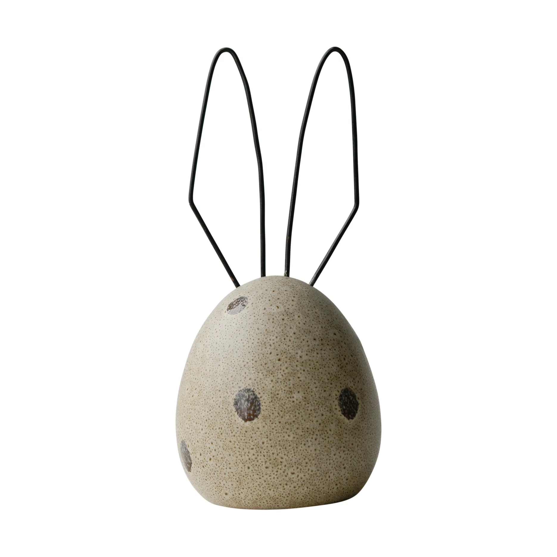 Hare Osterdekoration H18 cm, Beige dot DBKD