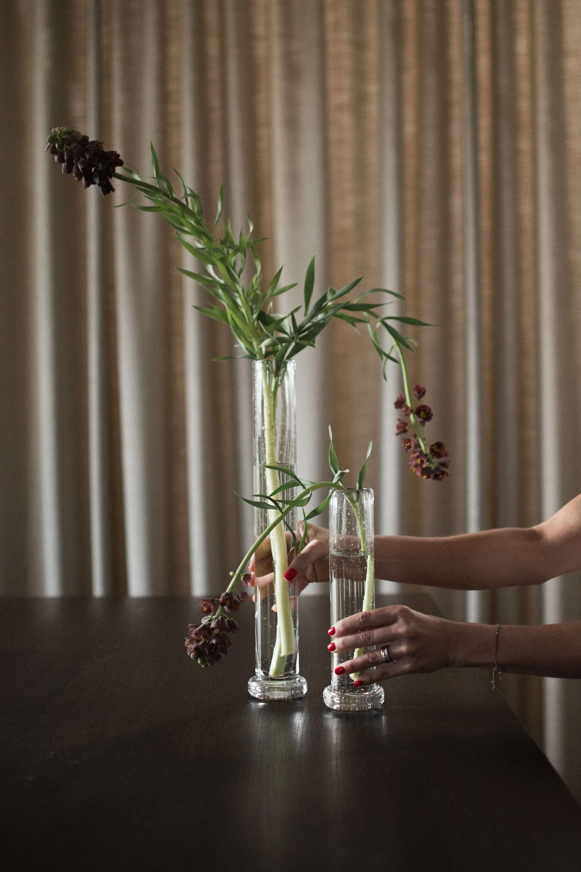 Hohe Vase, Clear, 25 cm DBKD