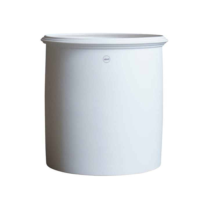 Kruset Blumentopf matt weiß, XL Ø34 cm DBKD