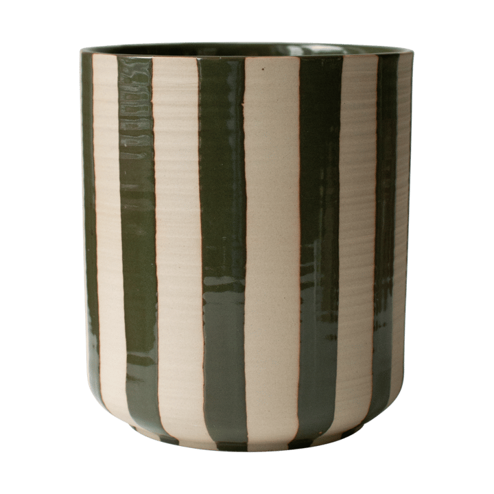 Line Blumentopf Ø14x16 cm - Stripe Green - DBKD