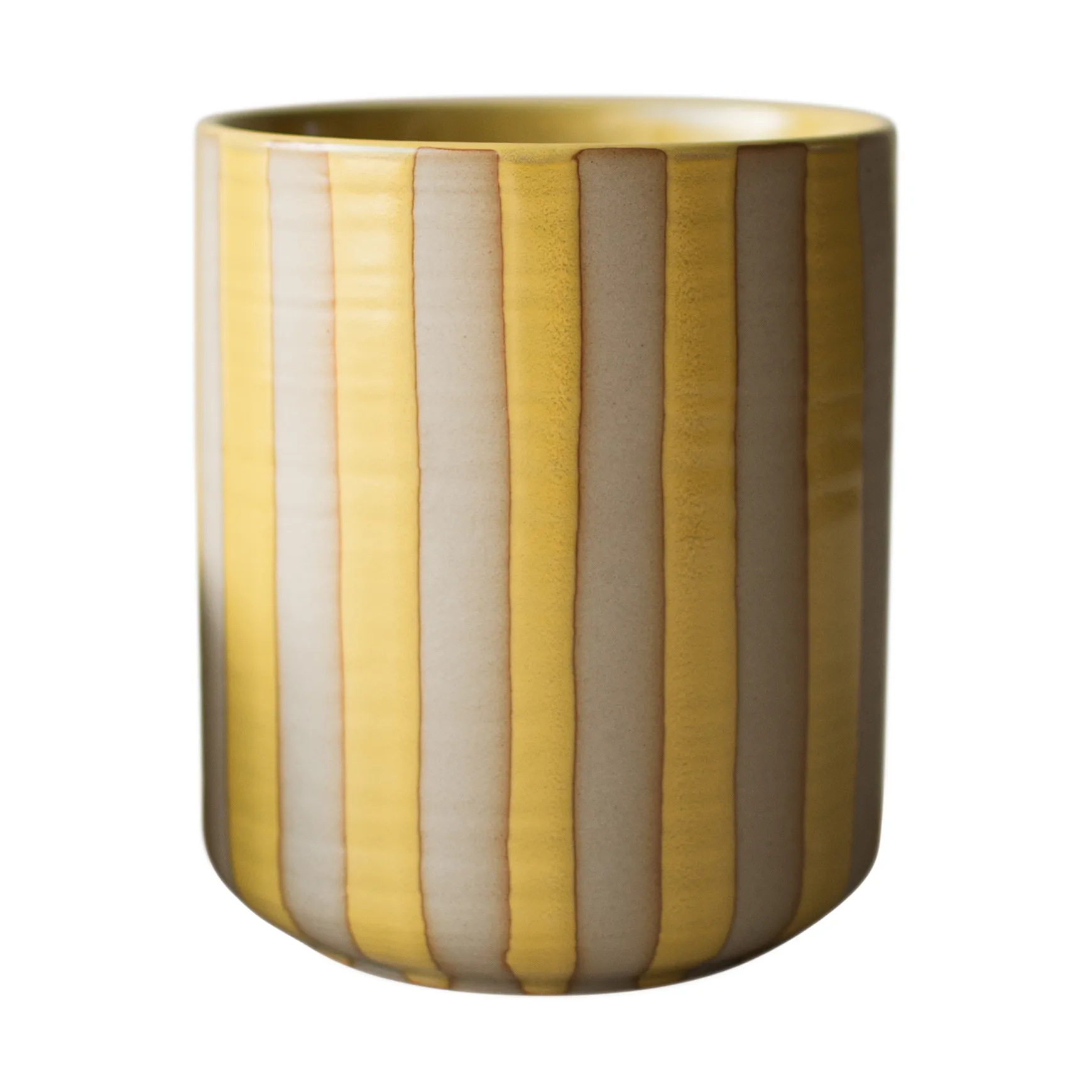 Line Blumentopf Ø14x16 cm, Yellow DBKD