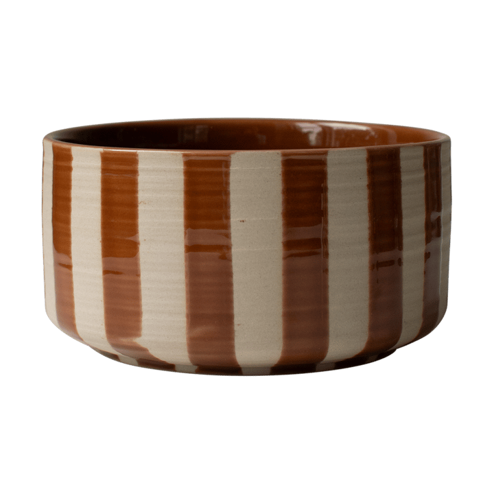 Line Dekorationsschale Ø16 cm - Stripe nougat - DBKD