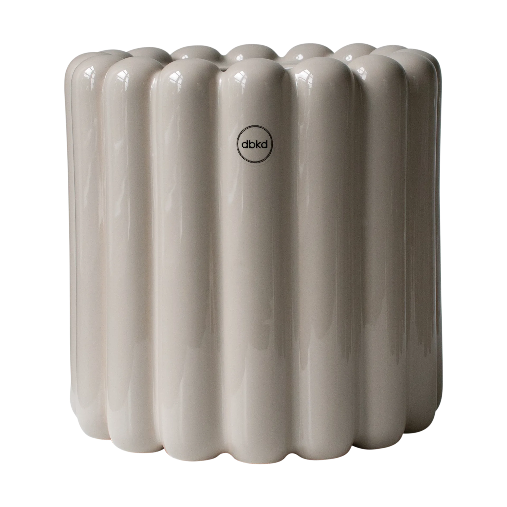 Mist Blumentopf klein Ø19x19 cm, Shiny mole DBKD