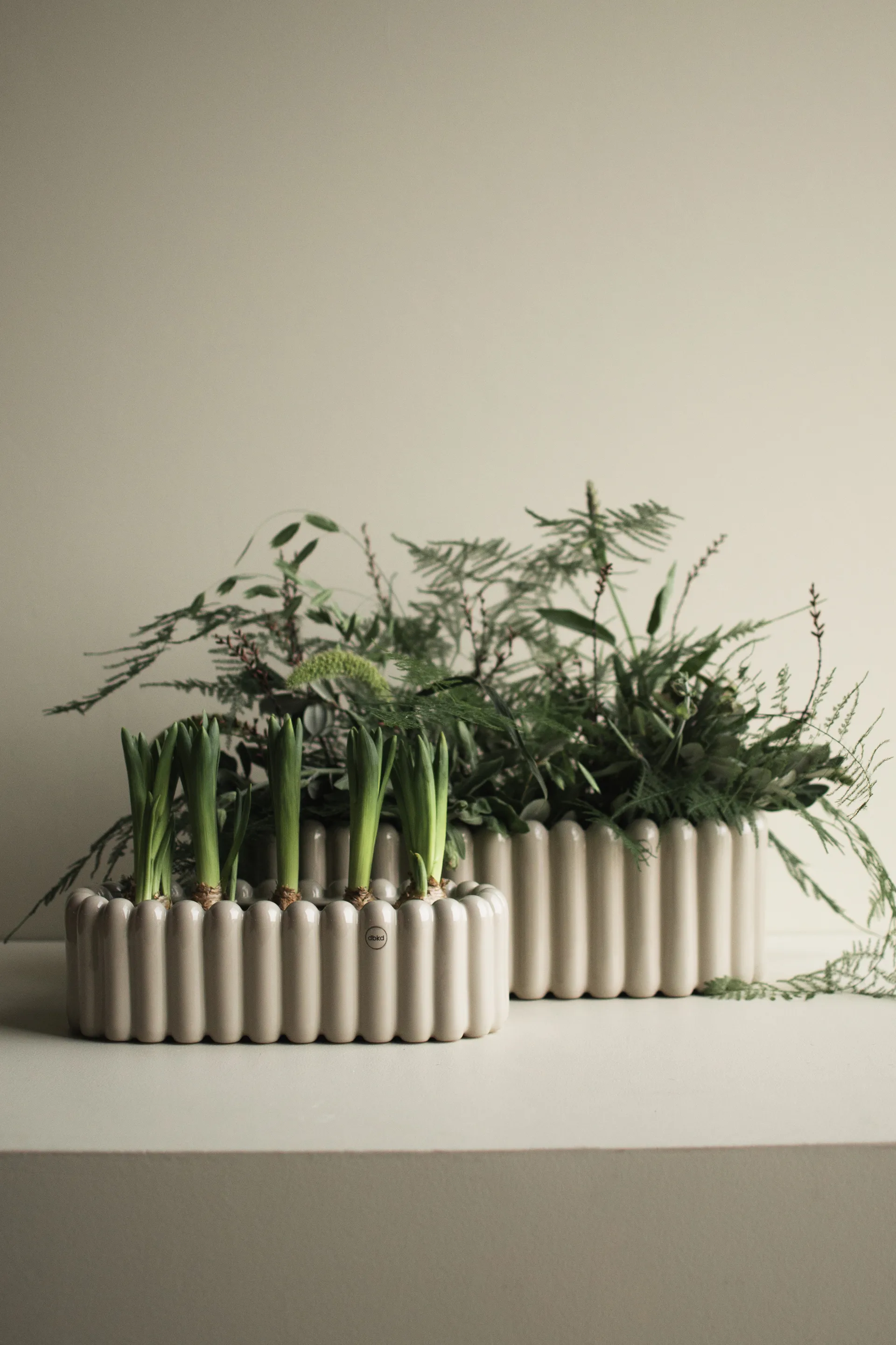 Mist Blumentopf oval small 35cm, Shiney mole DBKD