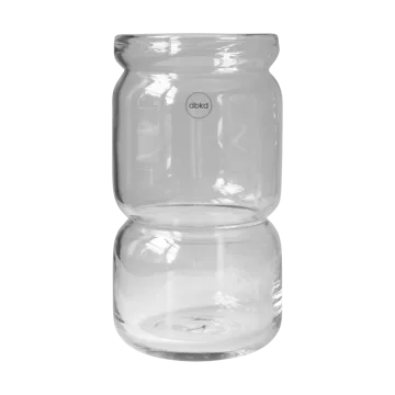 Neck Vase - Clear, Ø12x22,5 cm - DBKD