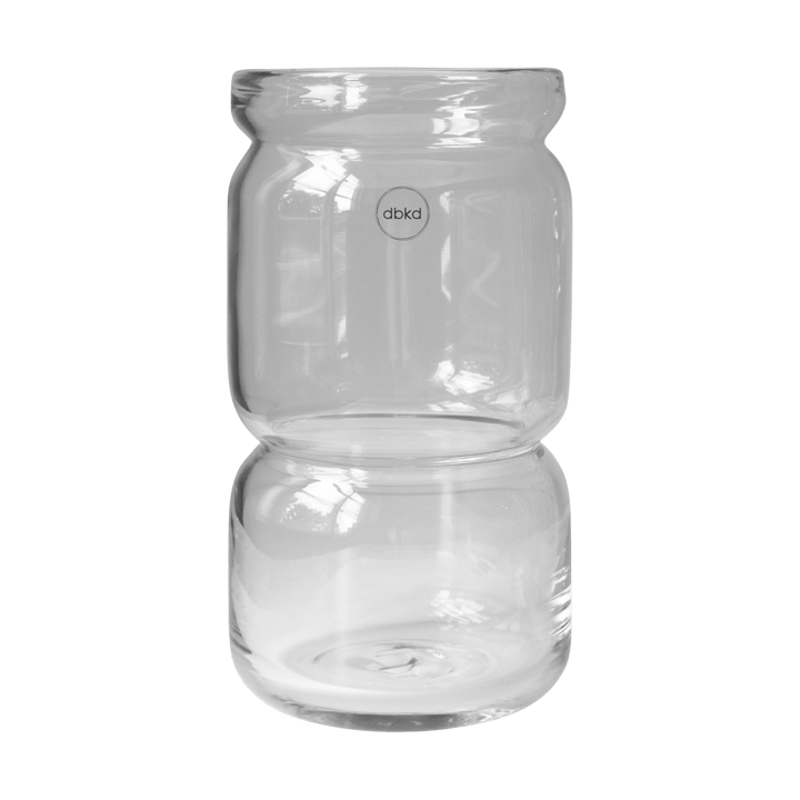 Neck Vase - Clear, Ø12x22,5 cm - DBKD